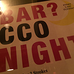 BAR?CCO NIGHT!”